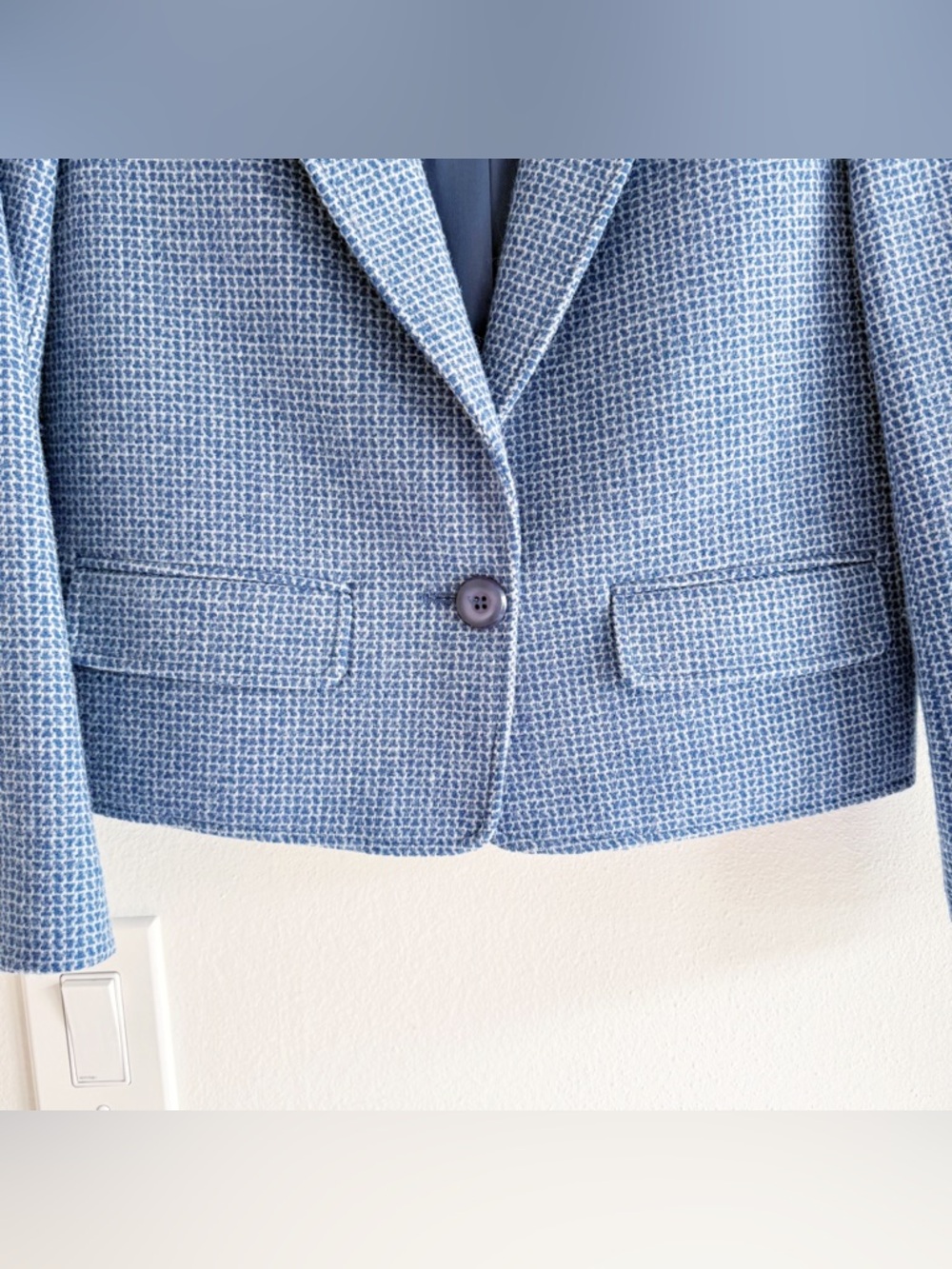 PENDLETON Vintage Miss Pendleton 70’s/80’s Virgin Wool Blazer and Skirt Suit Set - Picture 4 of 16